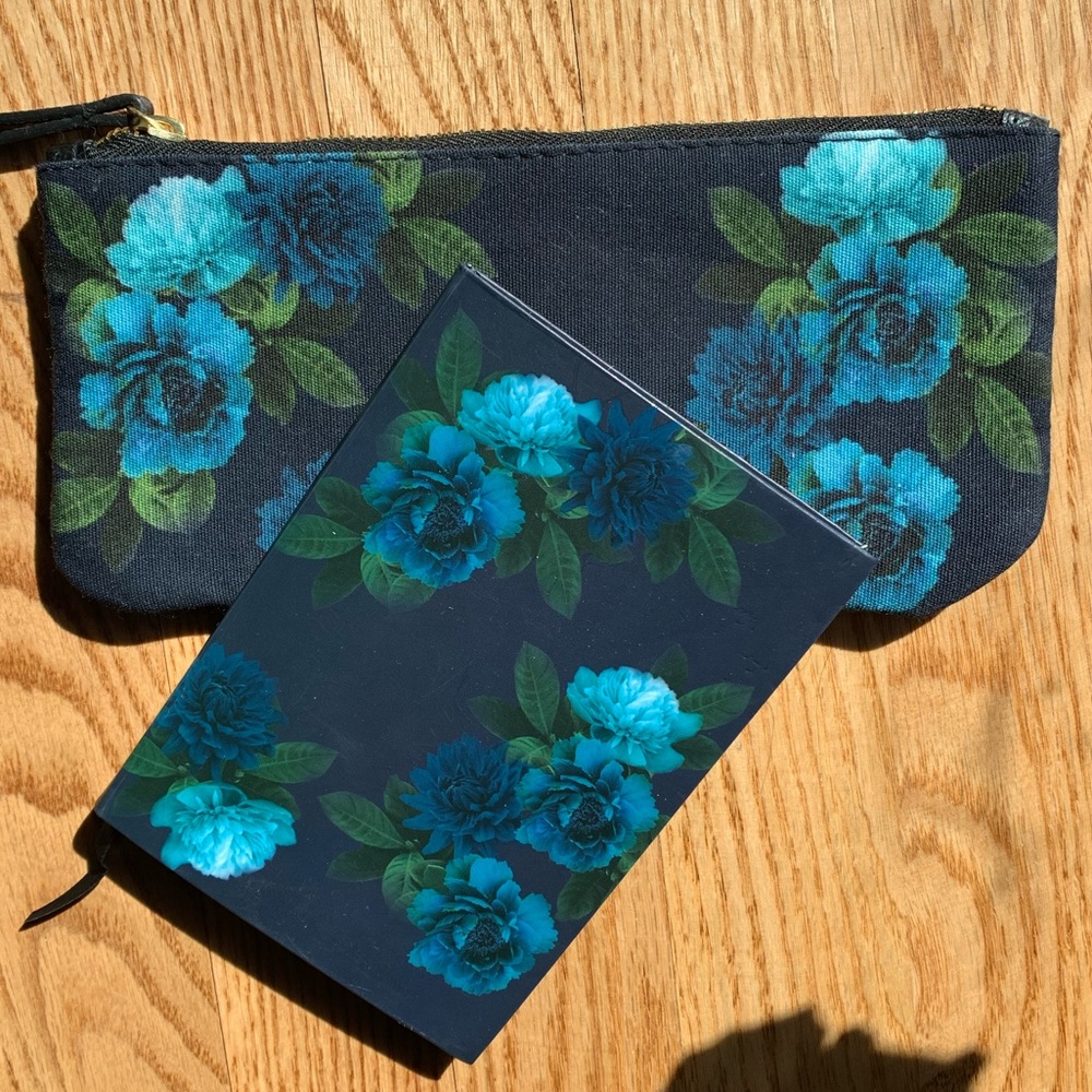 J. Jill Notebook and Pencil/Cosmetic Case